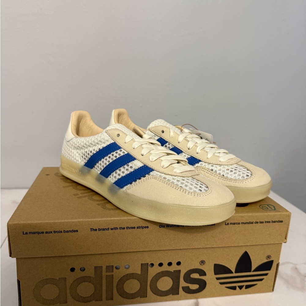 Adidas Handball Spezial Cream White Blue Gum Men’s Size 11.5 New